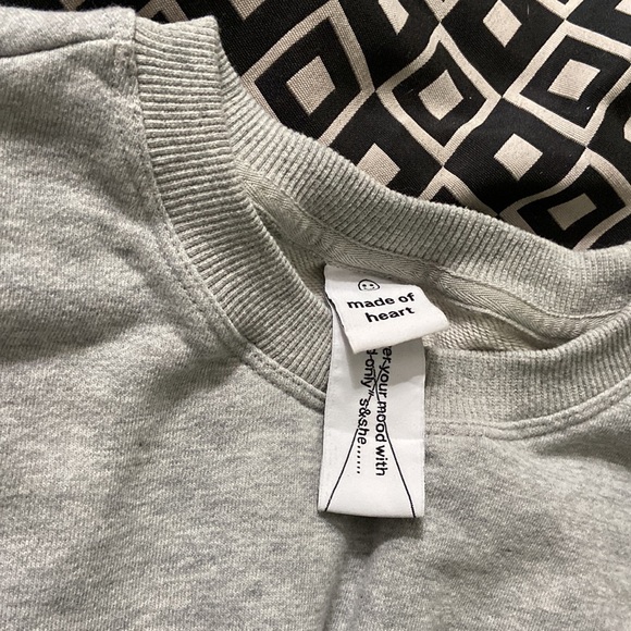 Corset cropped sweatshirt - Picture 3 of 3